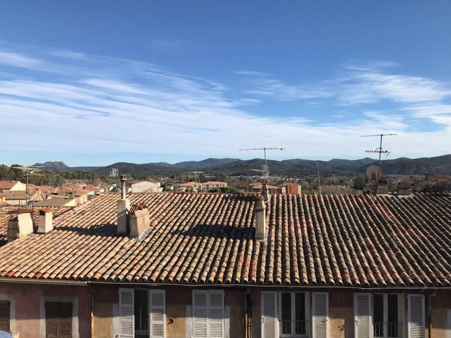 Studio Centre Ville Les Arcs Avec Vue Sur Massif Des Maures 외부 사진